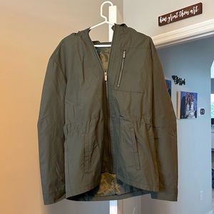 TAYLD Dark Green Zip Jacket